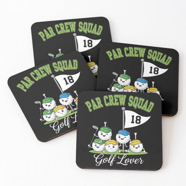 Item preview, Cute Golf Ball Crew "Par Crew Squad" Design designed and sold by DMNindustries.