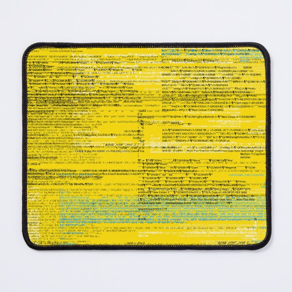 Item preview, Data Overload Yellow designed and sold by Gail Russell Designs.