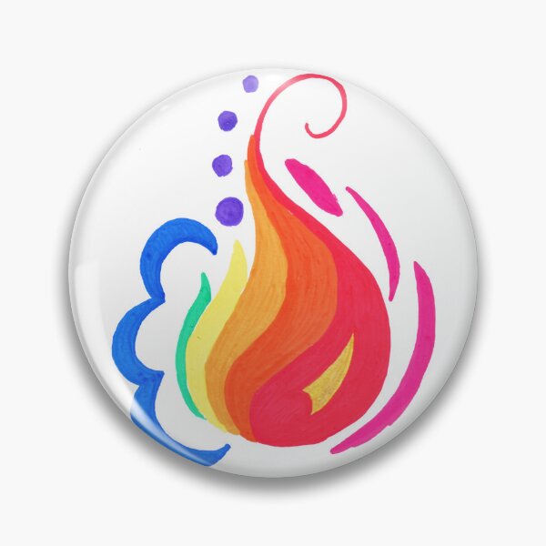 Item preview, Rainbow Flame designed and sold by ShadowcatKirara.