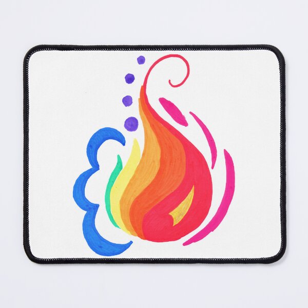 Item preview, Rainbow Flame designed and sold by ShadowcatKirara.