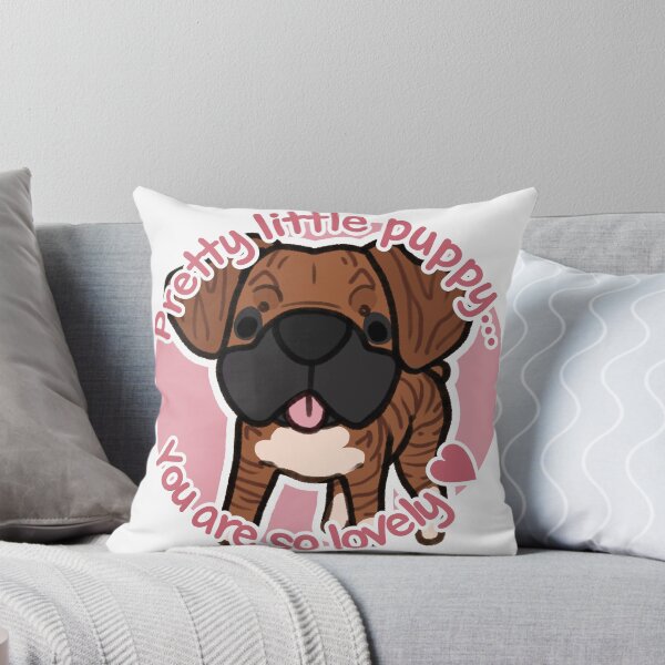 Item preview, Pretty Red Brindle Boxer Pink designed and sold by eto's art.