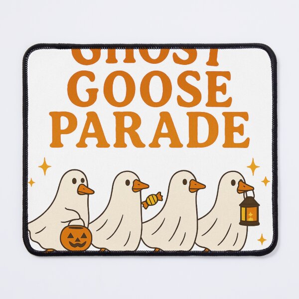 Item preview, Ghost Goose Parade – Funny Halloween Goose Shirt designed and sold by Ajdaprint.