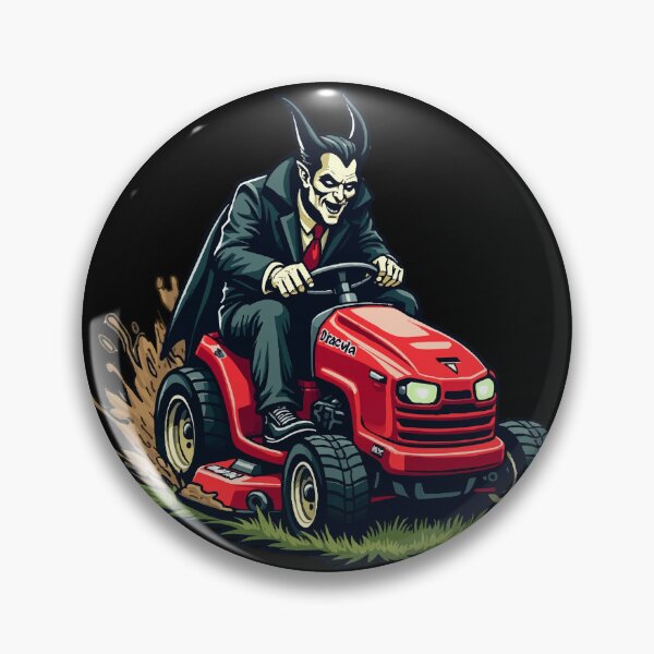 Item preview, Lawnmower Racing - Halloween - Vampire - Lawn Mower Racing designed and sold by RaceDayRags.