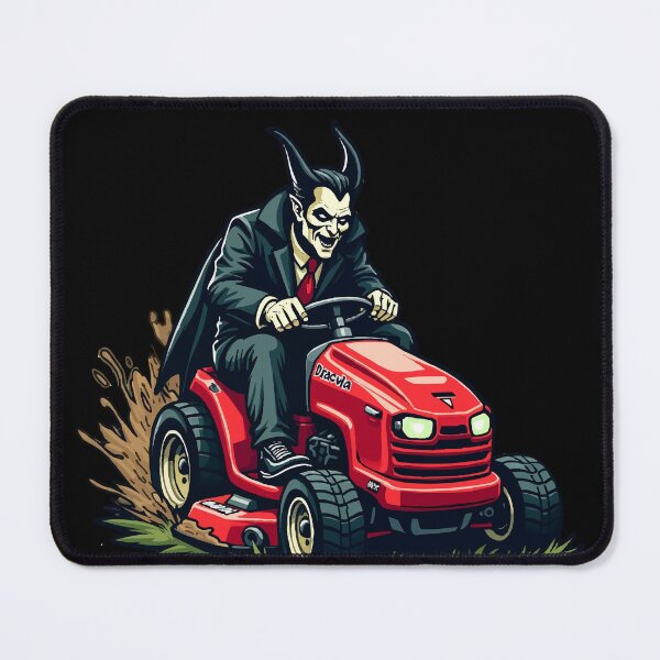 Item preview, Lawnmower Racing - Halloween - Vampire - Lawn Mower Racing designed and sold by RaceDayRags.