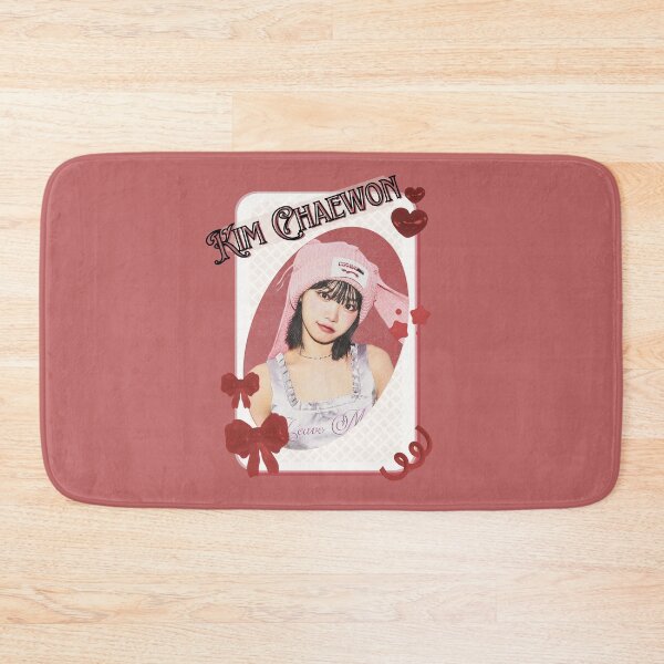 Item preview, Le Sseraf1m Kim Chaewon Kpop Girl Group Card Red Aesthetic Collage Design designed and sold by AJUNICE STUDIO.