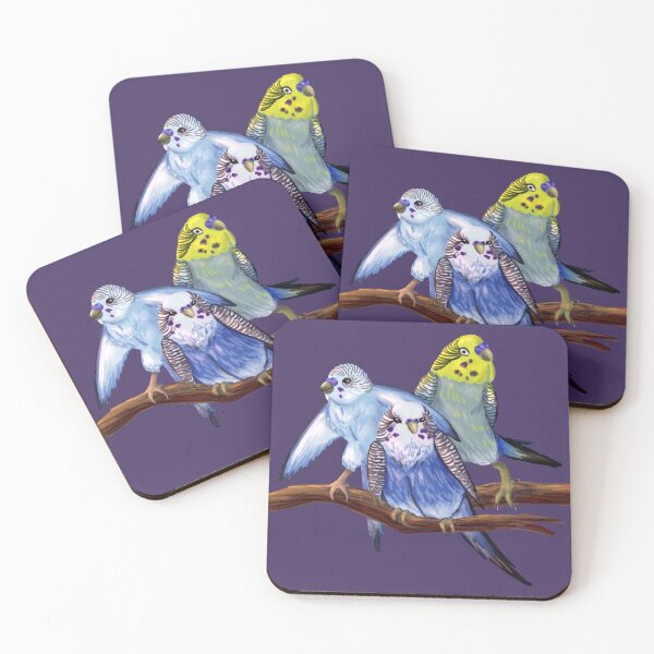 Item preview, Budgie Boy Band designed and sold by GuppyFry.