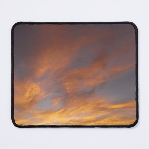 Item preview, Fiery Sunset Sky with Golden Clouds designed and sold by Dzmitry Lens.