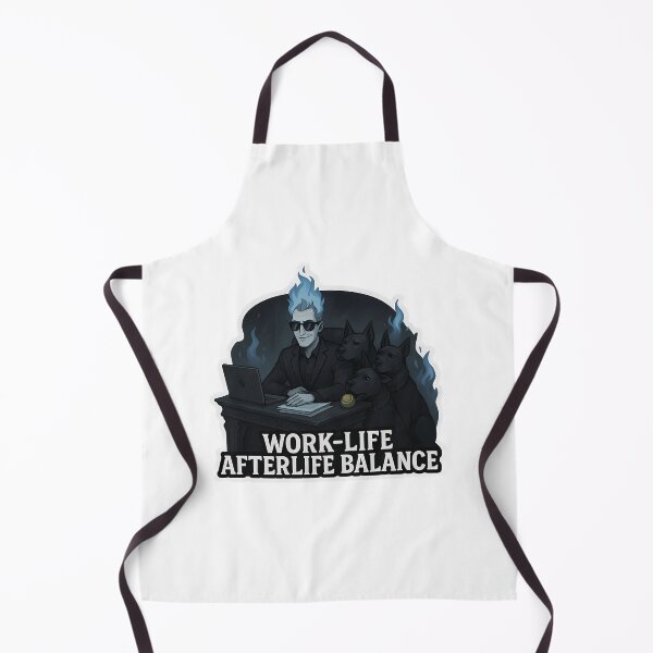 Item preview, Work-Life Afterlife Balance - Hades Humor designed and sold by Cheerioza.