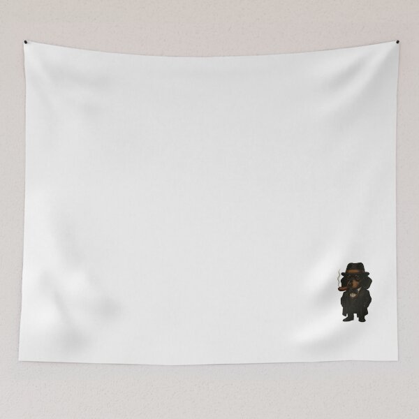 Item preview, Detective  of Mozart the Sausage – Funny Dachshund Art designed and sold by Kulfik.