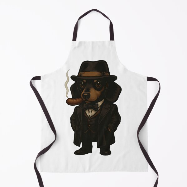 Item preview, Detective  of Mozart the Sausage – Funny Dachshund Art designed and sold by Kulfik.