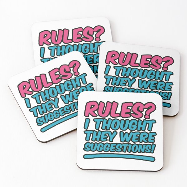 Item preview, Rules? designed and sold by IKDG.