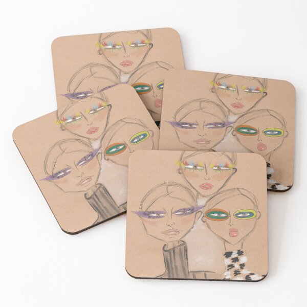 Item preview, 3 Makeup Girls designed and sold by jackieborg.