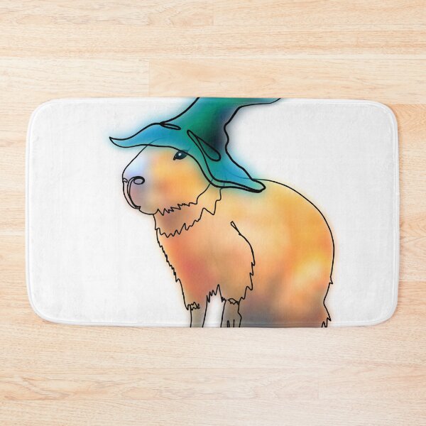 Item preview, Capybara Wearing a Witch Hat – animalzinhats designed and sold by Ashley’sAnimalz.