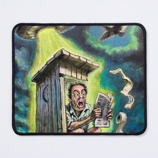 Item preview, Outhouse Abduction designed and sold by MichaelVoth.