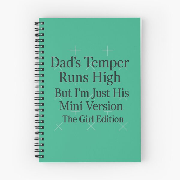 Item preview, Dad’s Mini Me — Girl Edition / Mini Moi Papa — Version Fille designed and sold by Drawingshirts.