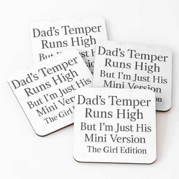 Item preview, Dad’s Mini Me — Girl Edition / Mini Moi Papa — Version Fille designed and sold by Drawingshirts.