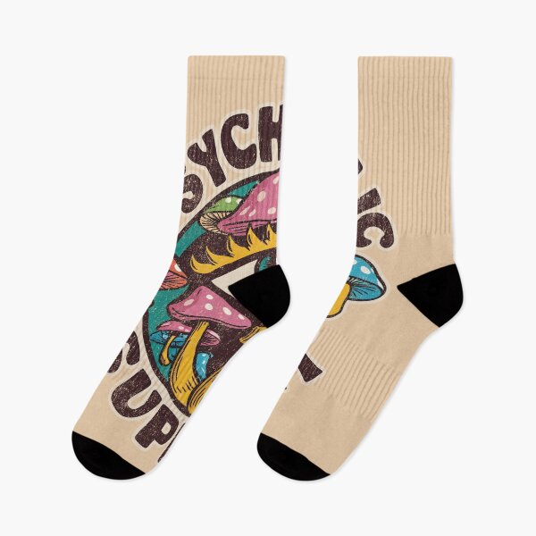 Item preview, Psychedelic Support - Groovy Mushroom and Eye Design designed and sold by Vintagenaut Co..