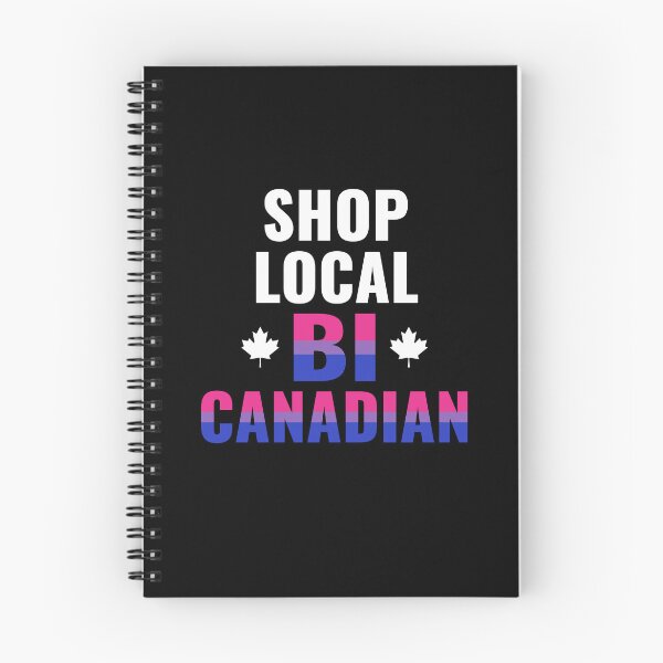 Item preview, Shop Local Buy Canadian Pride with Bisexual Flag Colors designed and sold by Maria Garcia.