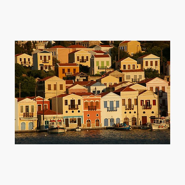 SUNSET, KASTELLORIZO Impression photo