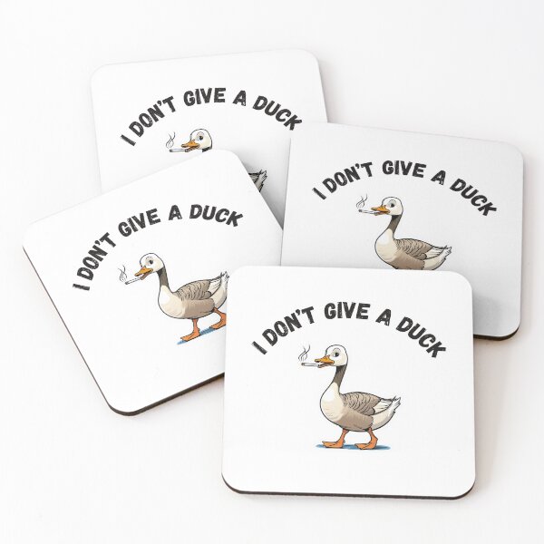 Item preview, I Don’t Give a Duck designed and sold by LewpyG.