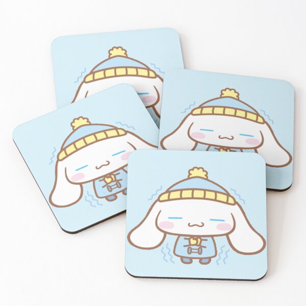 Item preview, Cinnamoroll in Winter Hat – Cozy Cold Weather Illustration designed and sold by Heavenly-Cloudz.
