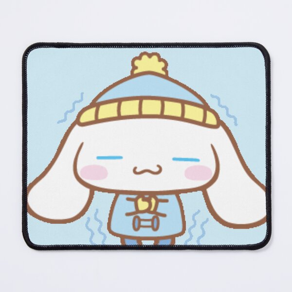 Item preview, Cinnamoroll in Winter Hat – Cozy Cold Weather Illustration designed and sold by Heavenly-Cloudz.