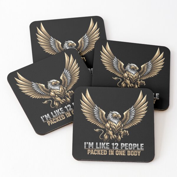 Item preview, The Mighty Gryphon: "I'm Like 12 People Packed in One Body" designed and sold by DMNindustries.