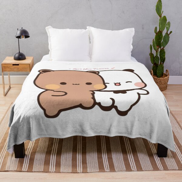 Item preview, i Love You Forever Bubu Dudu Panda And Brownie Bear Love Couple 2026 designed and sold by BlueSkylineArts.