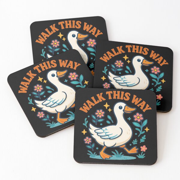 Item preview, Walk This Way Goose designed and sold by SoftStyleStudio ⭐⭐⭐.