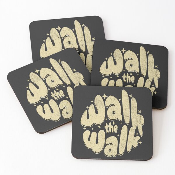 Item preview, Walk The Walk - Funny typography text designed and sold by StellarBees.