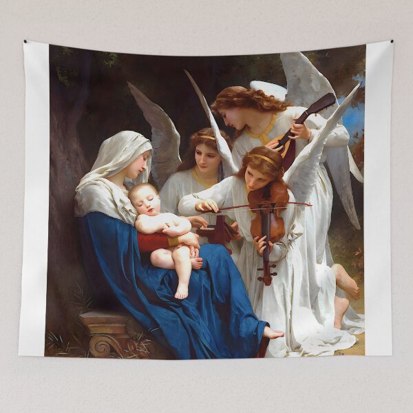 Item preview, William-Adolphe Bouguereau - Song of the Angels designed and sold by Jon-Baran.