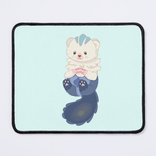 Item preview, Genshin Impact Kawaii Neuvilette Leisurely Sea Otter designed and sold by casserolestan.