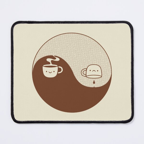 Item preview, Coffee Cup Yin-Yang by Tobe Fonseca designed and sold by Tobe Fonseca®.