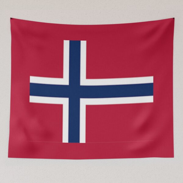 Item preview, Norwegian Flag Design designed and sold by Midnight Veil Designs.