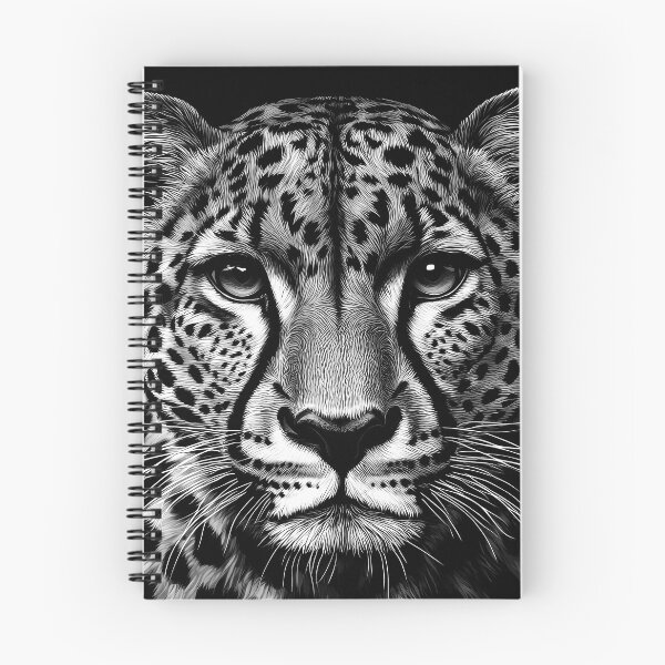 Item preview, Powerful Tiger Face Art In Black And White  designed and sold by DEC02.