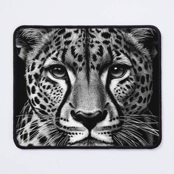 Item preview, Powerful Tiger Face Art In Black And White  designed and sold by DEC02.