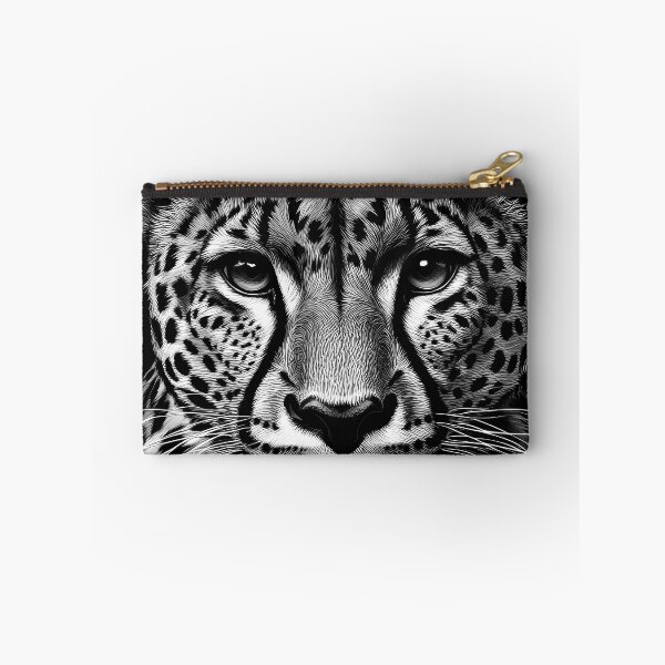 Item preview, Powerful Tiger Face Art In Black And White  designed and sold by DEC02.