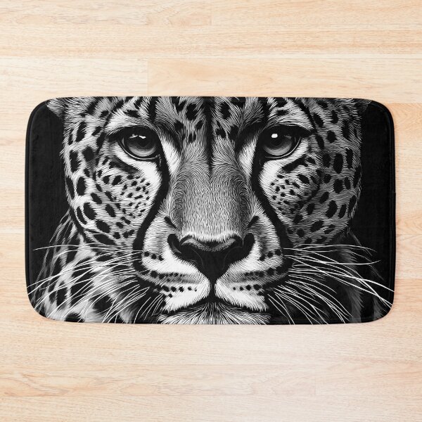 Item preview, Powerful Tiger Face Art In Black And White  designed and sold by DEC02.