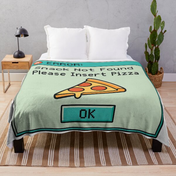 Artikelvorschau, Snack-Fehler – Pizza einlegen | Retro Tech Humor Tee entworfen und verkauft von Qopta.