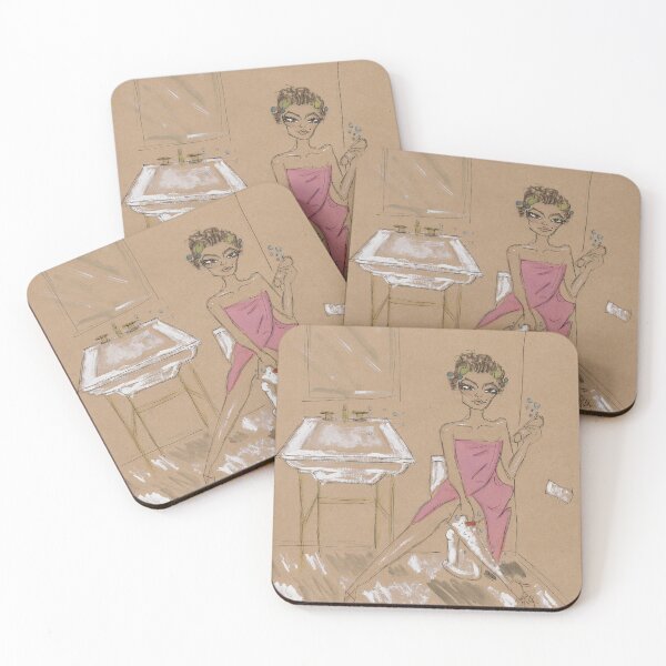 Item preview, Bathroom girl designed and sold by jackieborg.