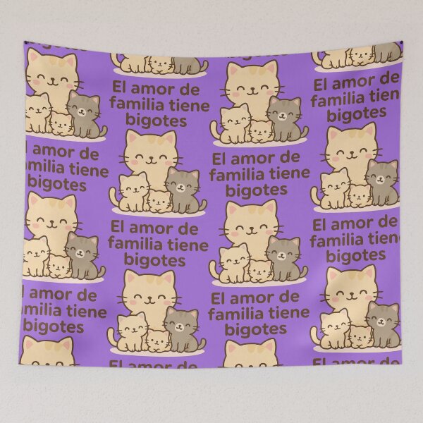 Item preview, Animals of our family, gift for people who like pets,Cat family designed and sold by E.D.CH designs..