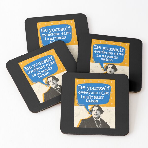 Item preview, Oscar Wilde - Be Yourself Quote Design designed and sold by Vintagenaut Co..