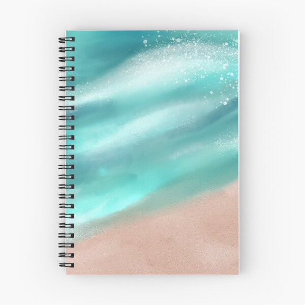 Item preview, Ocean Waves Digital Art - Horizontal, Handmade on Procreate | SqueakySketches designed and sold by SqueakySketches.