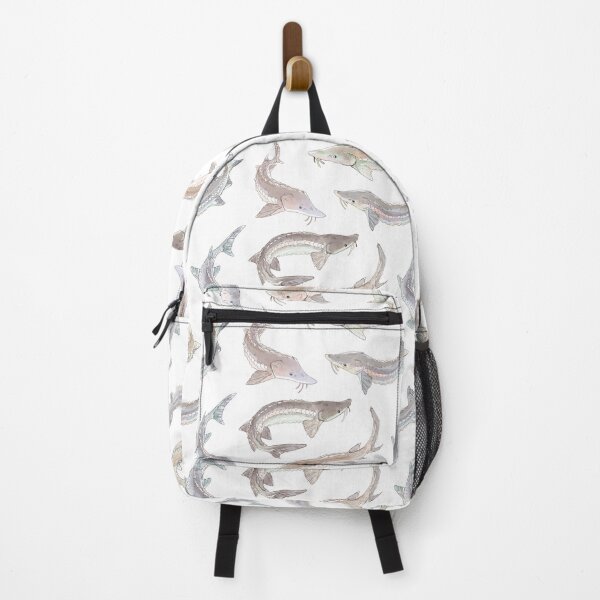 Item preview, Watercolor white sturgeon designed and sold by chaoticcaprisun.