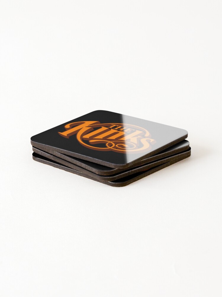 Thumbnail 4 of 5, Coasters (Set of 4), The Kinks Lettering designed and sold by geraldinez.