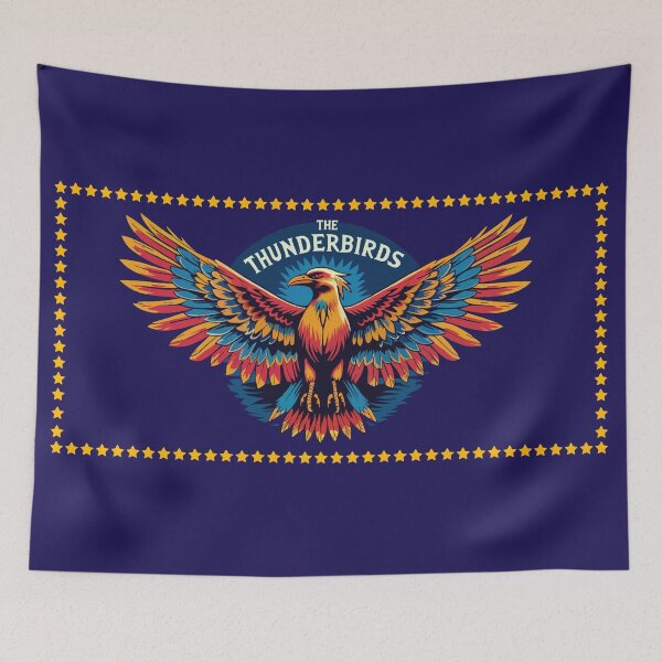 Artikelvorschau, Thunderbirds-Banner entworfen und verkauft von KayceeLonstad.