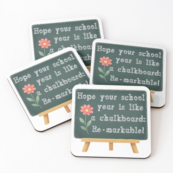 Artikelvorschau, Ich hoffe, Ihr Schuljahr ist bemerkenswert! Schülergeschenk, Zurück zur Schule entworfen und verkauft von SSustainable.