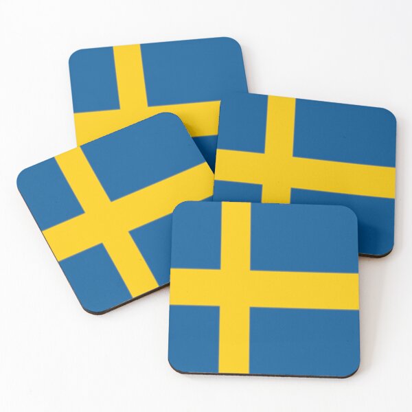 Item preview, Sweden Flag Design designed and sold by Midnight Veil Designs.