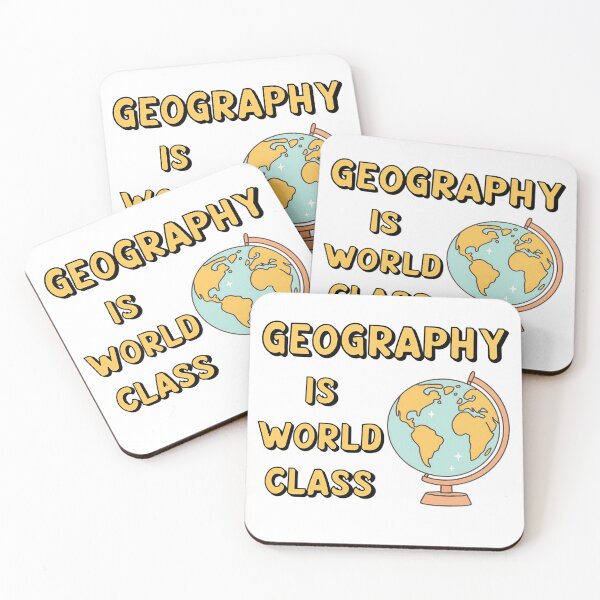 Item preview, Geography Is World Class! Student Gift, Back to School designed and sold by SSustainable.