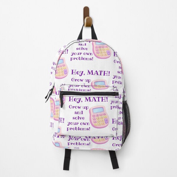 Item preview, Hey Math! Solve Your Own Problems! Student Gift, Back to School designed and sold by SSustainable.